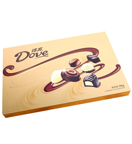 德芙精心之选礼盒（280g）:多种口味巧克力礼盒装