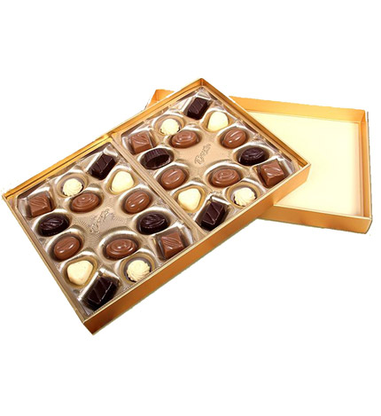 德芙精心之选礼盒（280g）:多种口味巧克力礼盒装